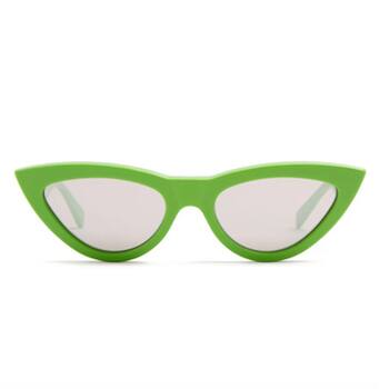 grüne Sonnenbrille