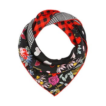 5 Arten, ein Foulard zu stylen