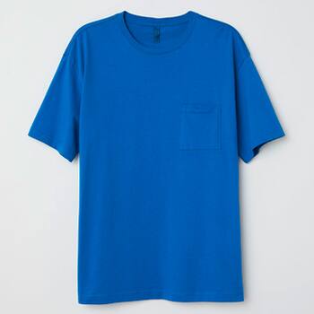 blaues T-Shirt