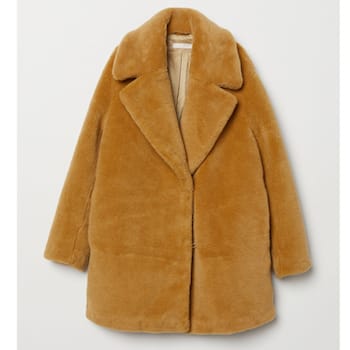 Teddy Kurzmantel H&M