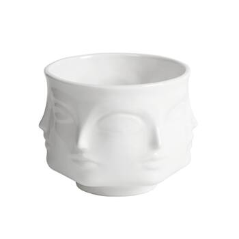 Keramikschale mit Gesichtern