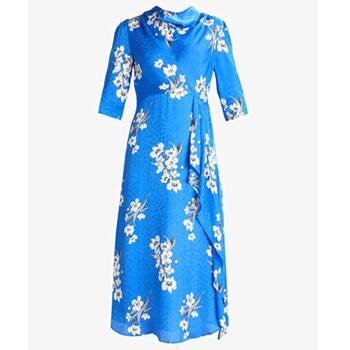 Topshop Maxikleid Blau