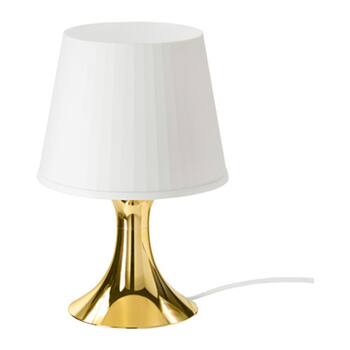 Tischlampe Gold