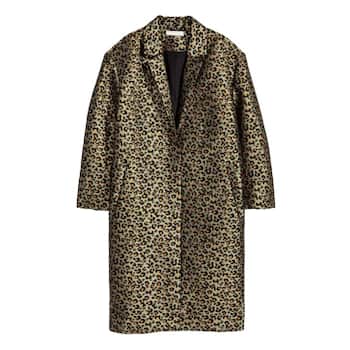 Mantel mit Leopardenprint von H&M