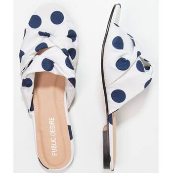 Polka Dot Pantoletten