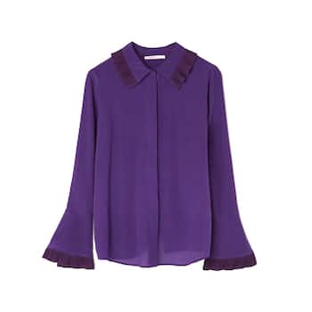 Seidenbluse von Uterqüe