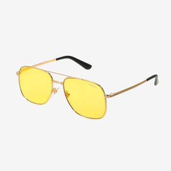 gelbe Sonnenbrille