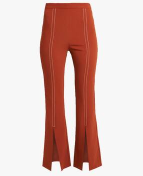 Stoffhose mit Schlitz