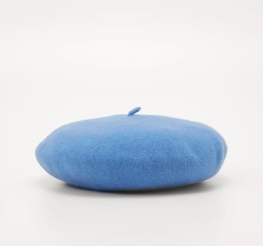 Trend Beret in Hellblau