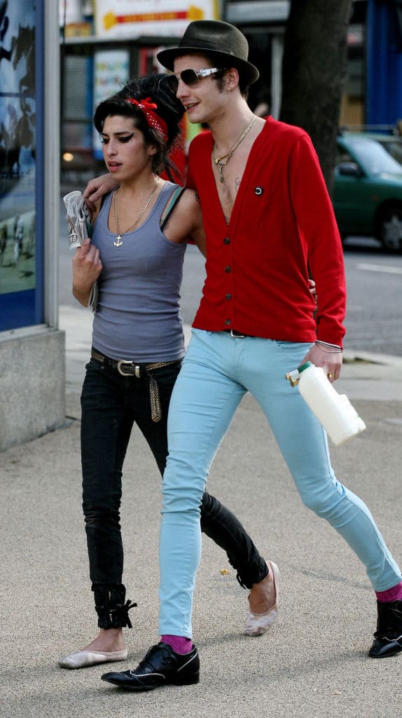 Amy Winehouse mit Blake Fielder-Civil