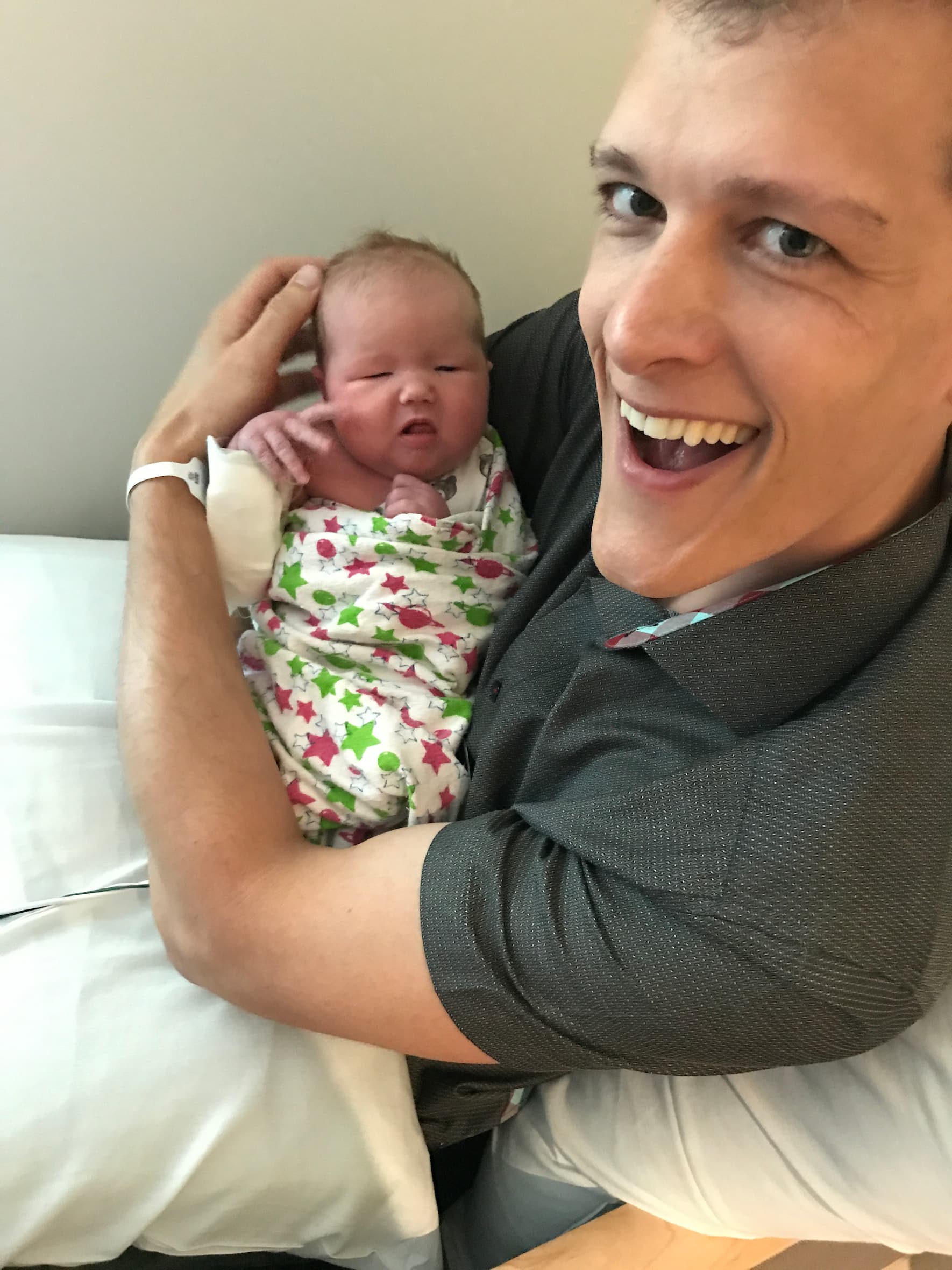 Ian Jenkins und Tochter Piper