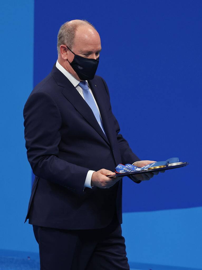 Fürst Albert von Monaco an den Olympischen Spielen