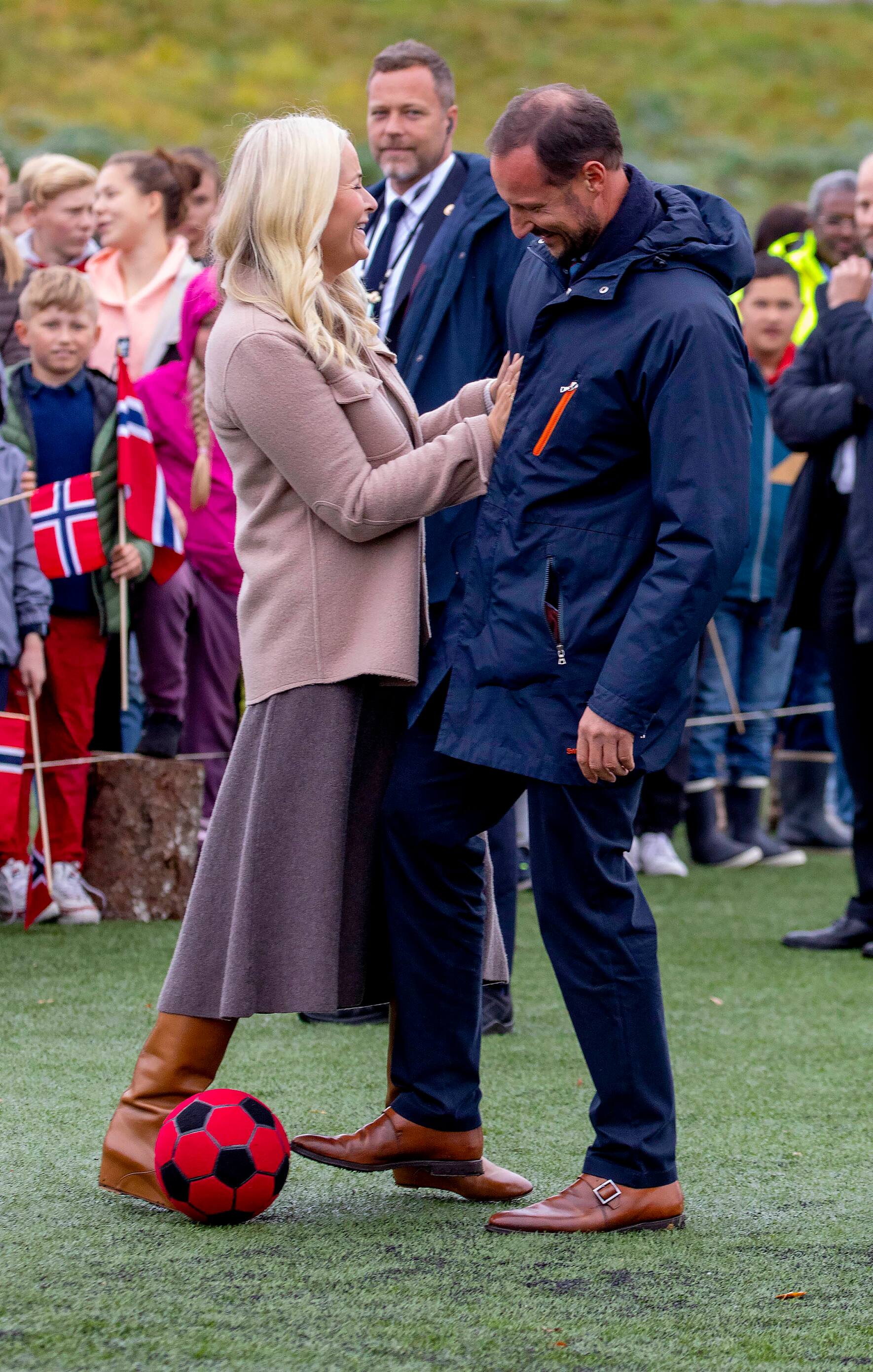 Kronprinzessin Mette-Marit Kronprinz Haakon