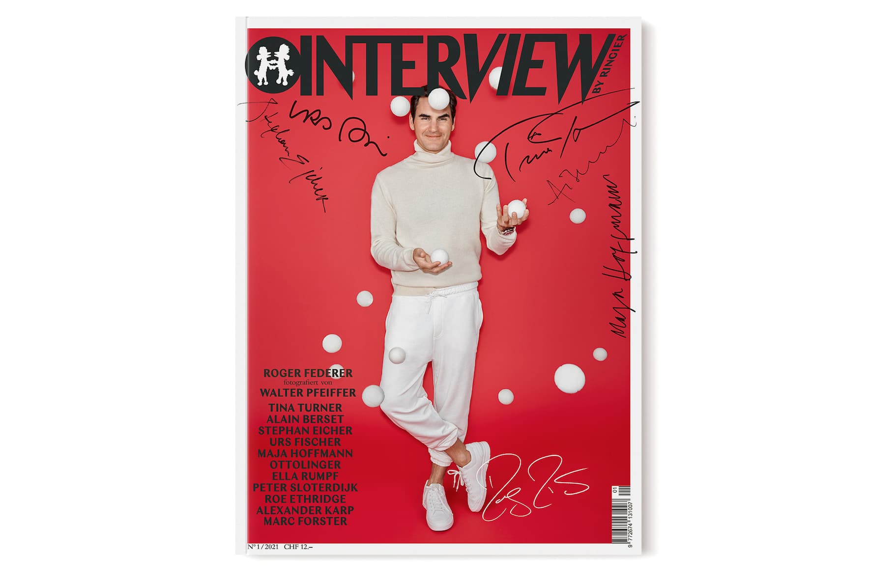 Interview by Ringier Cover mit Roger Federer