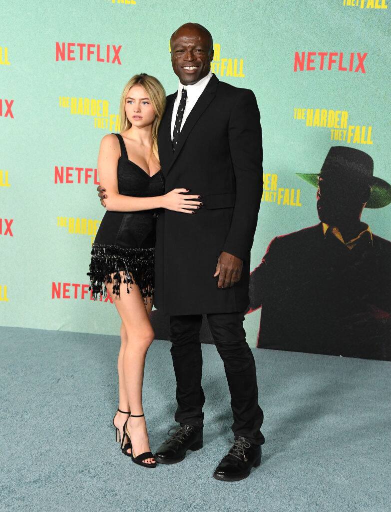 Leni Klum mit Vater Seal