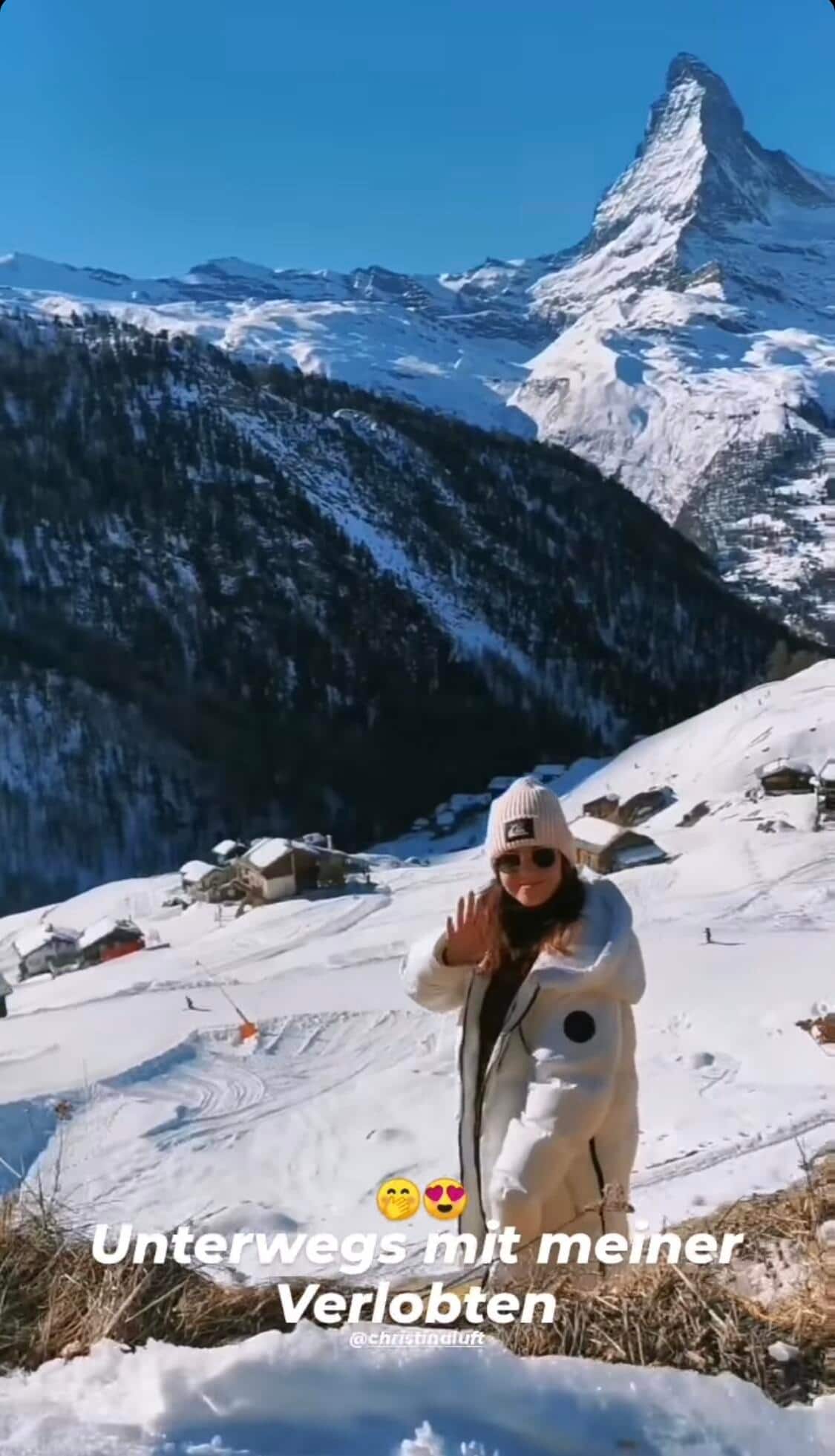 Luca Hänni Christina Luft