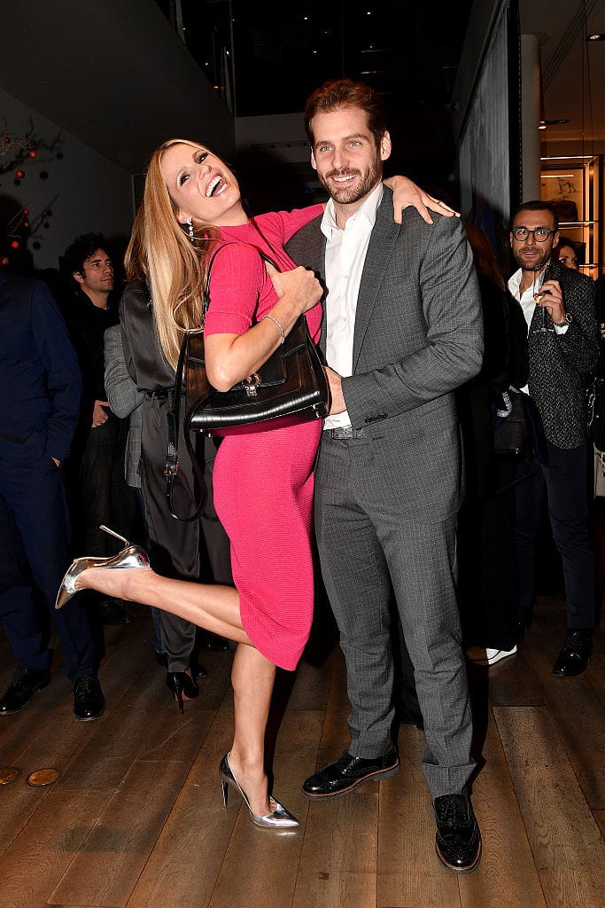 Michelle Hunziker Tomaso Trussardi
