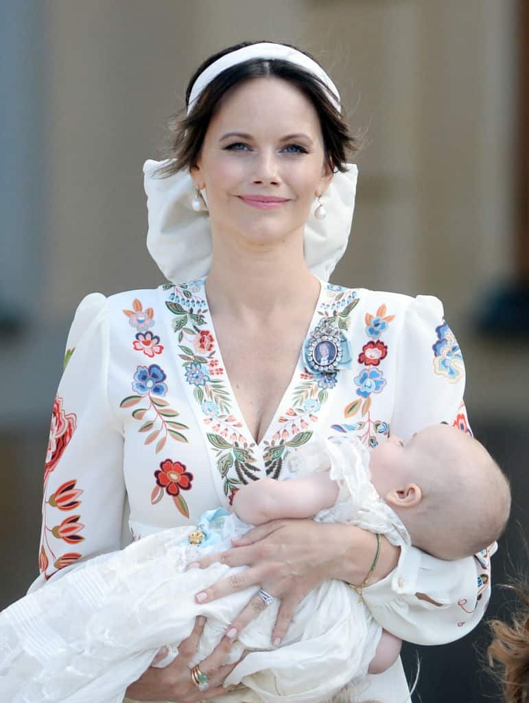 Prinzessin Sofia von Schweden mit Prinz Julian