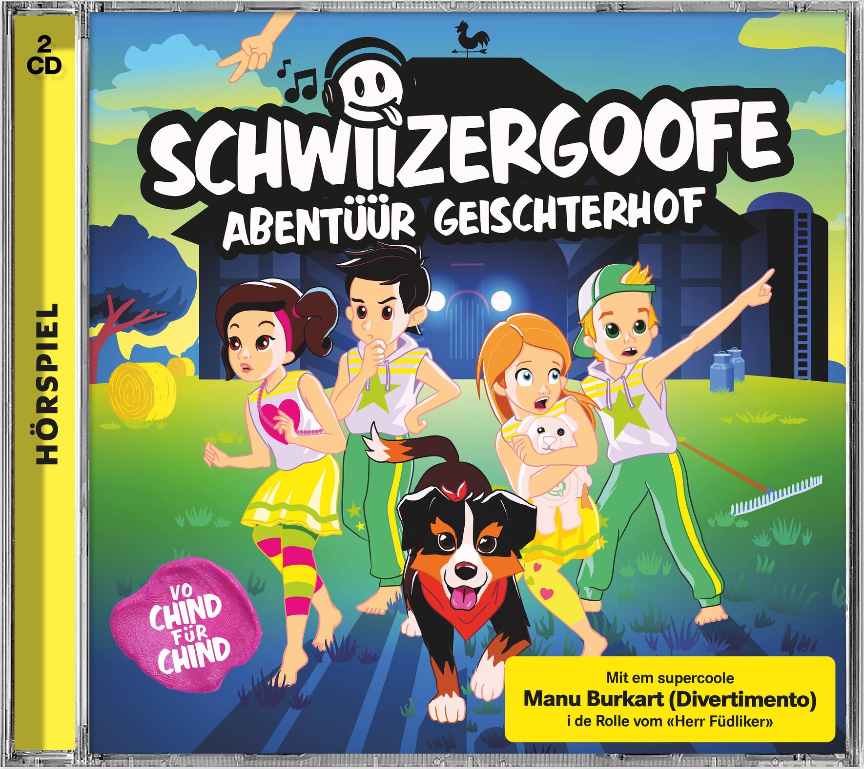 Schwiizergoofe Hörspiel Abentüür Geischterhof